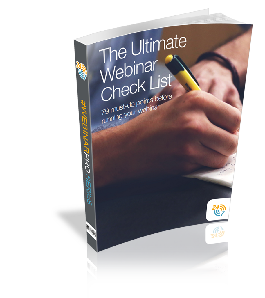 The Ultimate Webinar Check List