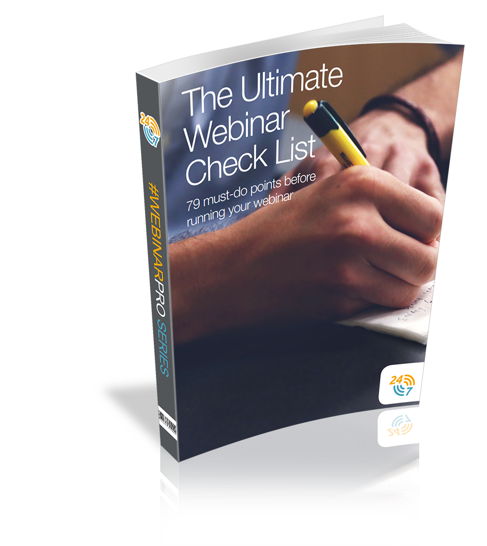 The Ultimate Webinar Check List